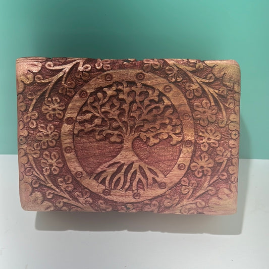 Laser Etched “ Tree of Life” Box