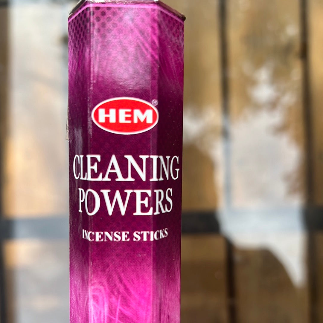 HEM Hexagonal " Cleaning Powers " Incense