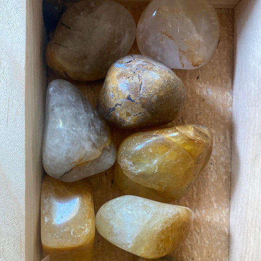 Golden Healer “A” Grade Tumbled Stones