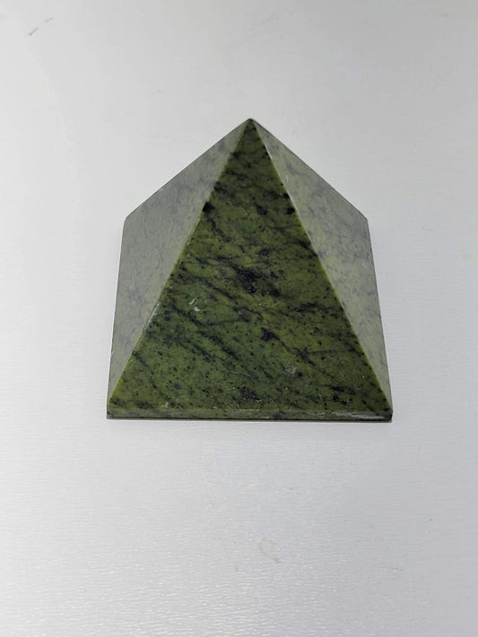 Nephrite Jade Pyramid 120 mm
